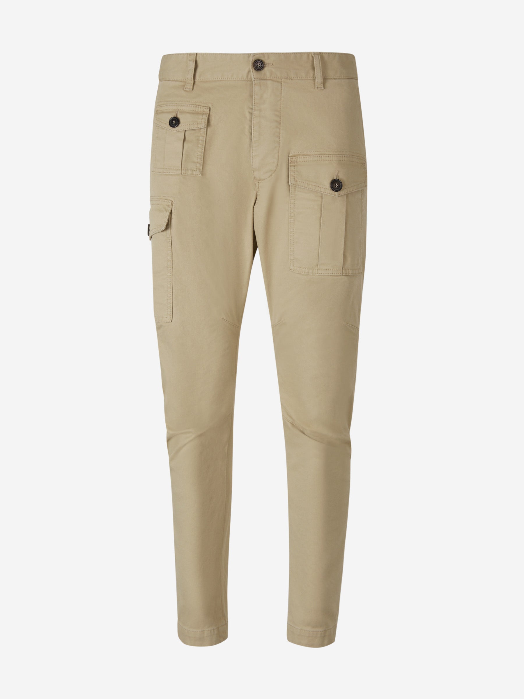 button-up cargo trousers, Dsquared2