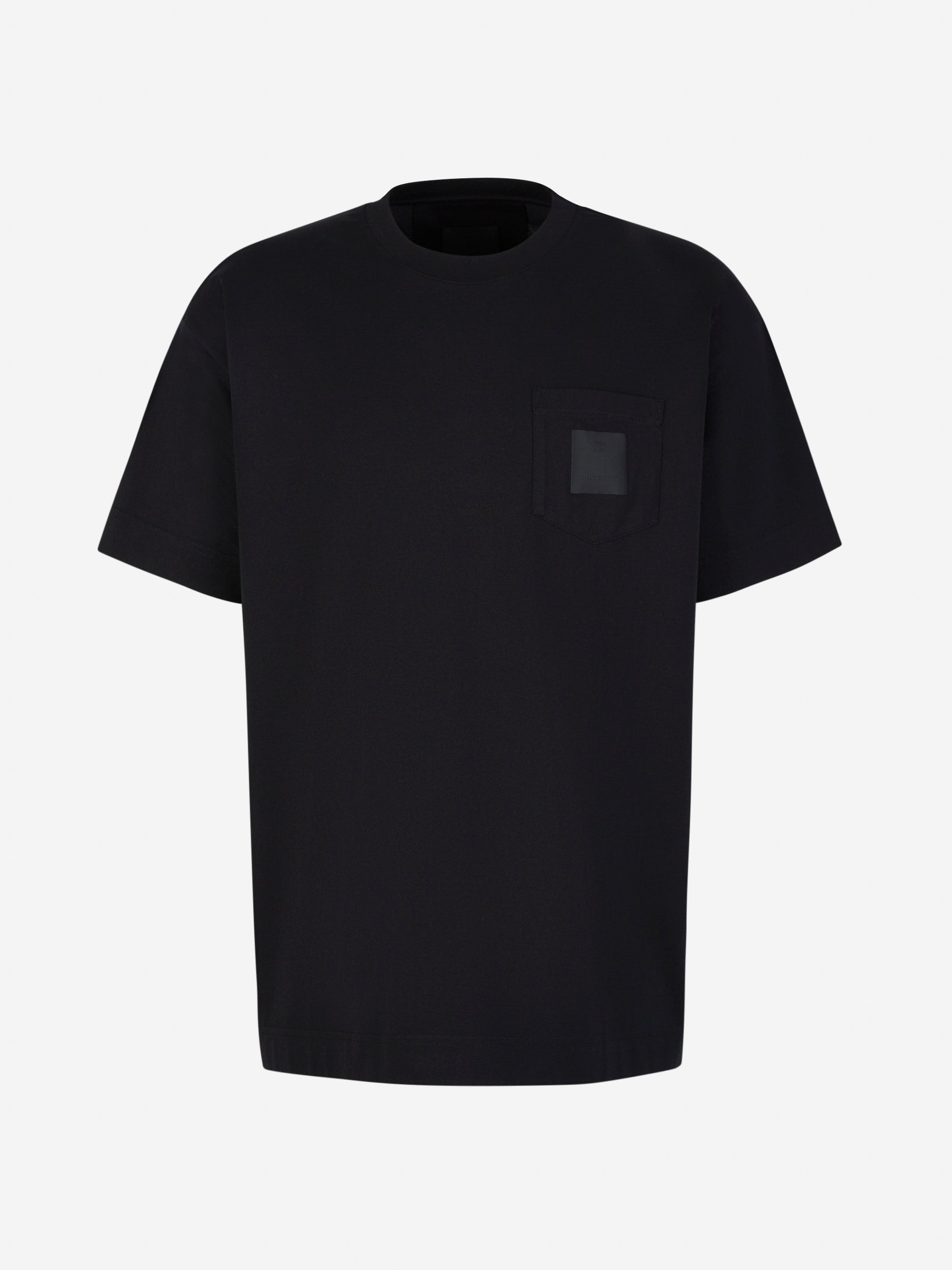 Givenchy logo patch outlet t shirt