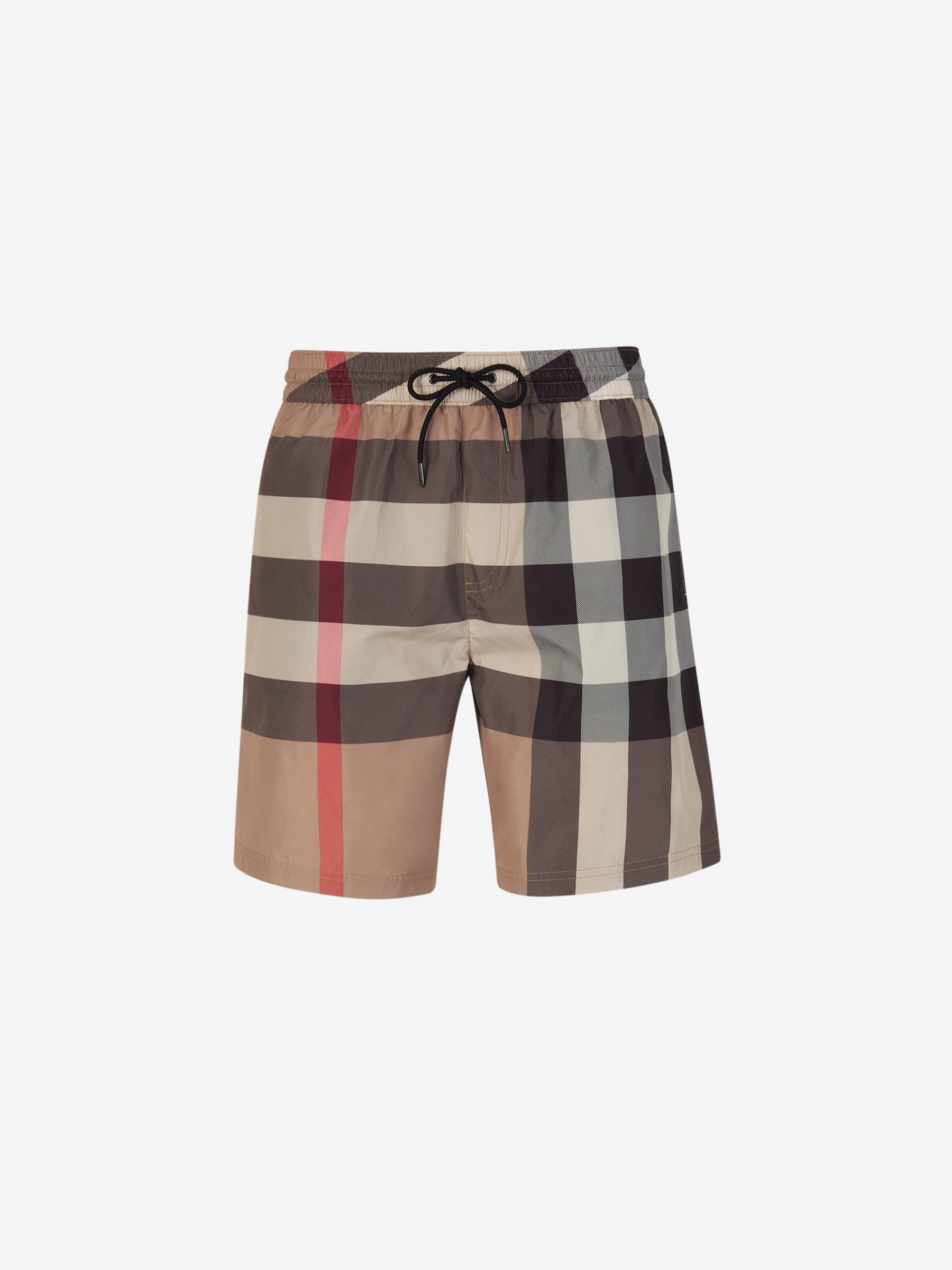 Burberry – Checked Motif Swimsuit