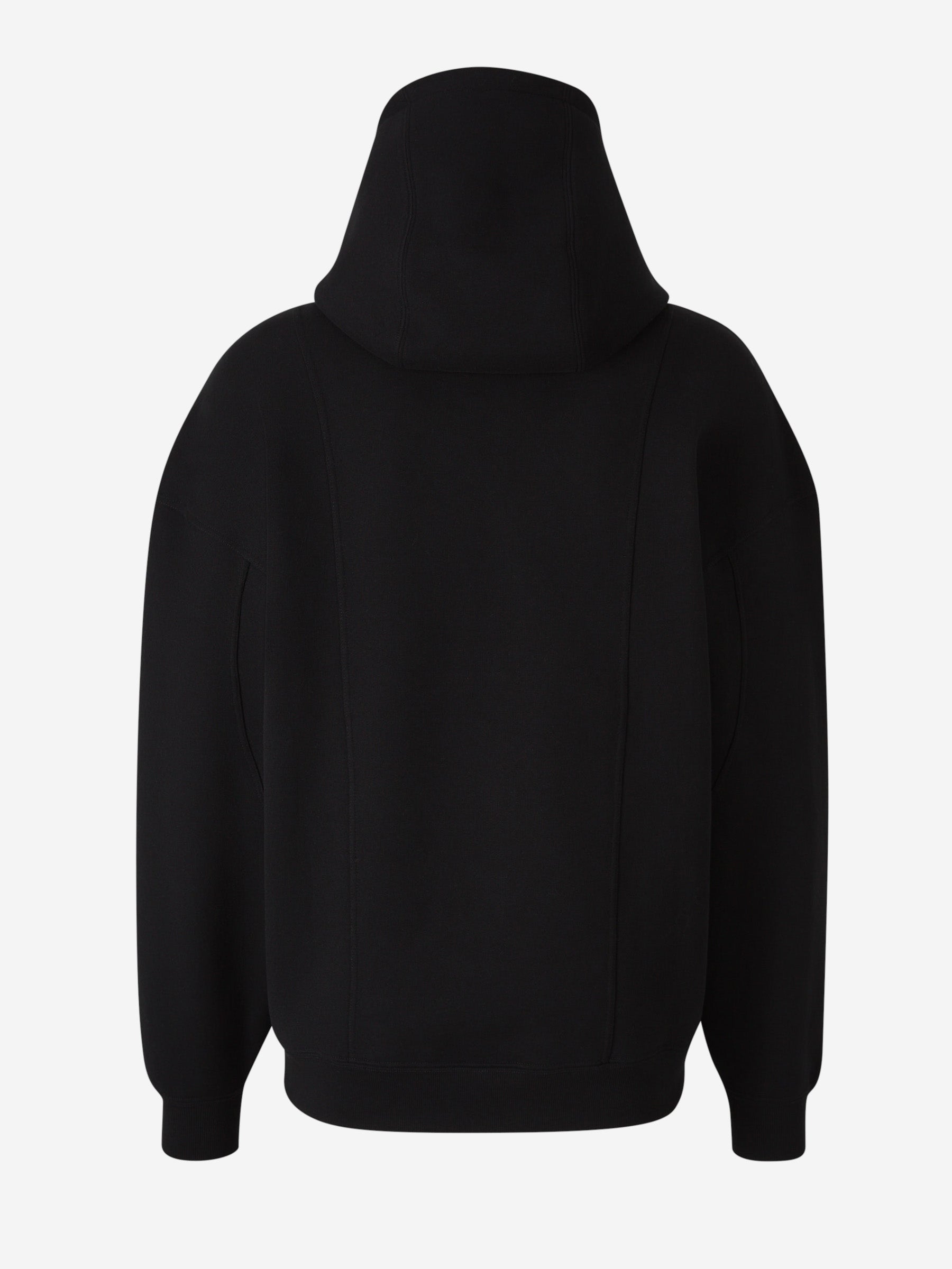 Saint Laurent Sudadera Capucha Logo color Negro sku 545-001717 01 - Foto 2