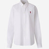 Ami Paris Camisa Logo Button-Down color Blanco sku 701-002126 01 - Foto 1