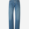 Jacquemus Jeans Straight Fit Le da Nimes Droit color Azul Denim Oscuro sku 522-002594 01 - Foto 1