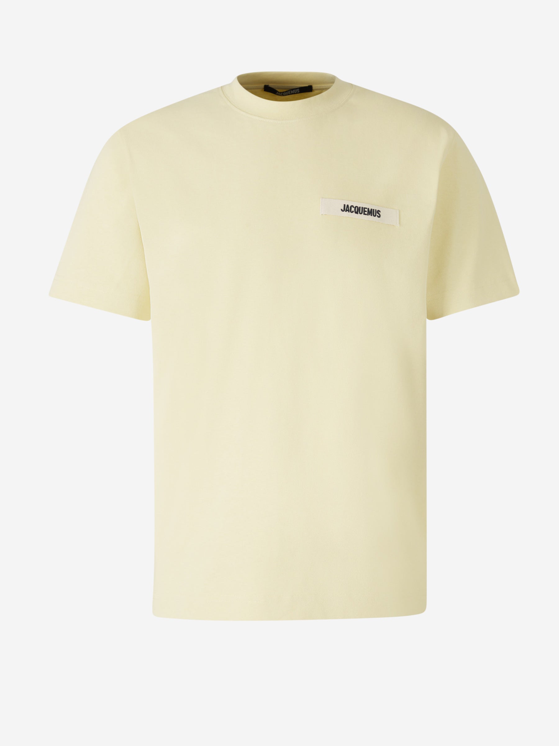 Jacquemus Camiseta Gros Grain color Amarillo Claro sku 553-003906 03 - Foto 1