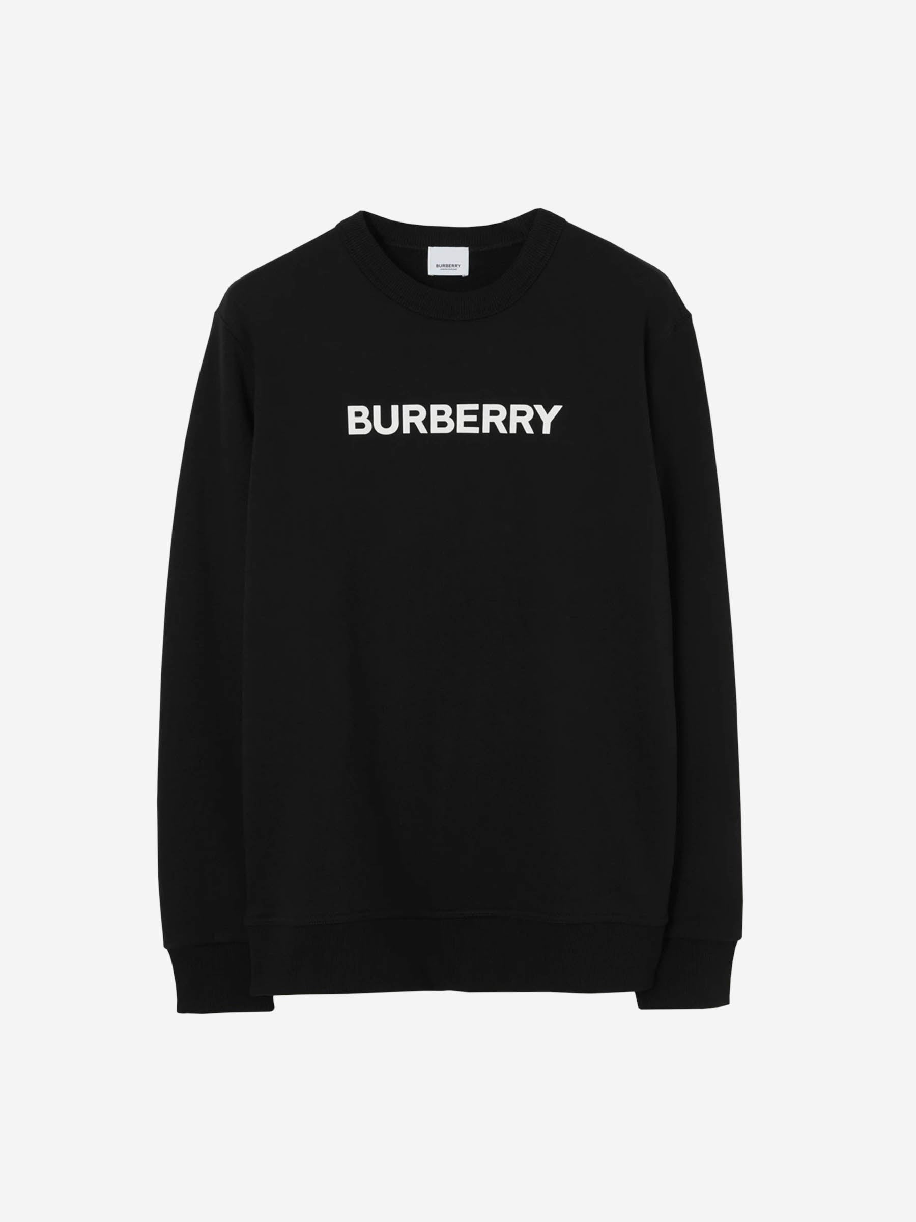 Burberry Sudadera Logo Algodón color Negro sku 545-001618 01 - Foto 1