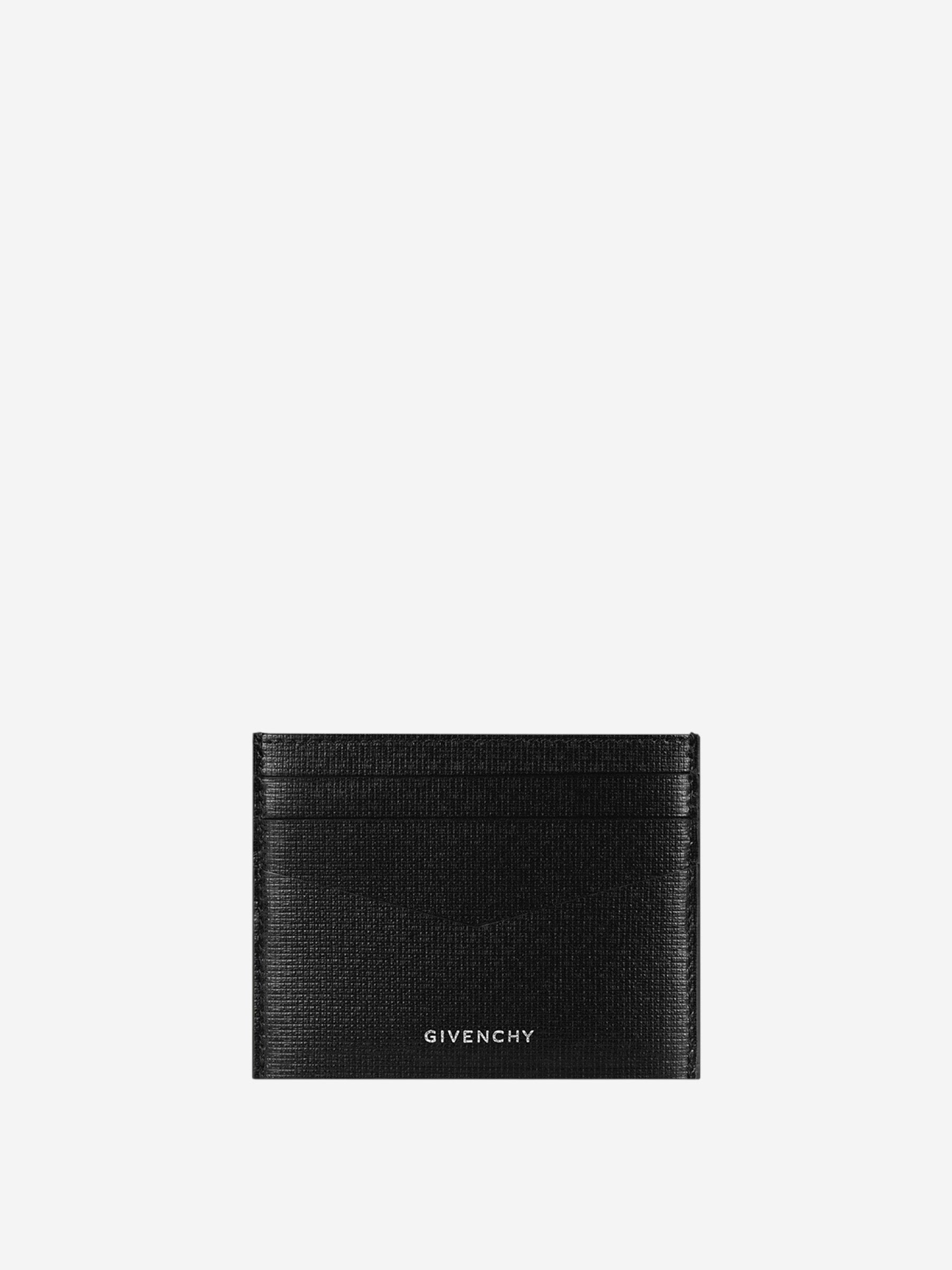 Givenchy Tarjetero Piel 4G color Negro sku 691-001350 01 - Foto 1