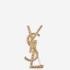 Saint Laurent Broche Cassandre Logo color Dorado sku 850-001715 01 - Foto 1