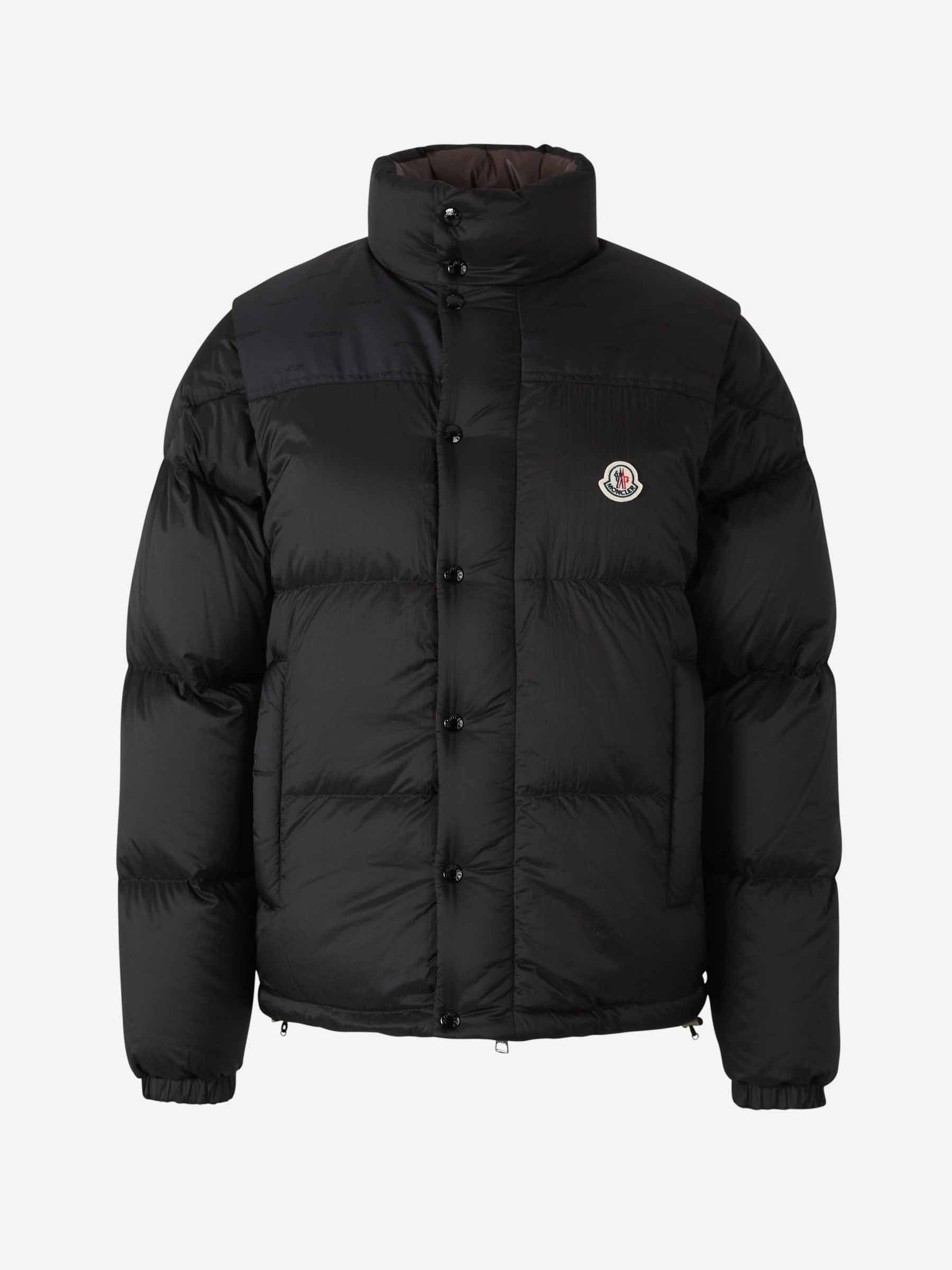 Moncler Verone Cazadora Acolchada Logo color Azul Cobalto sku 512-002291 04 - Foto 1