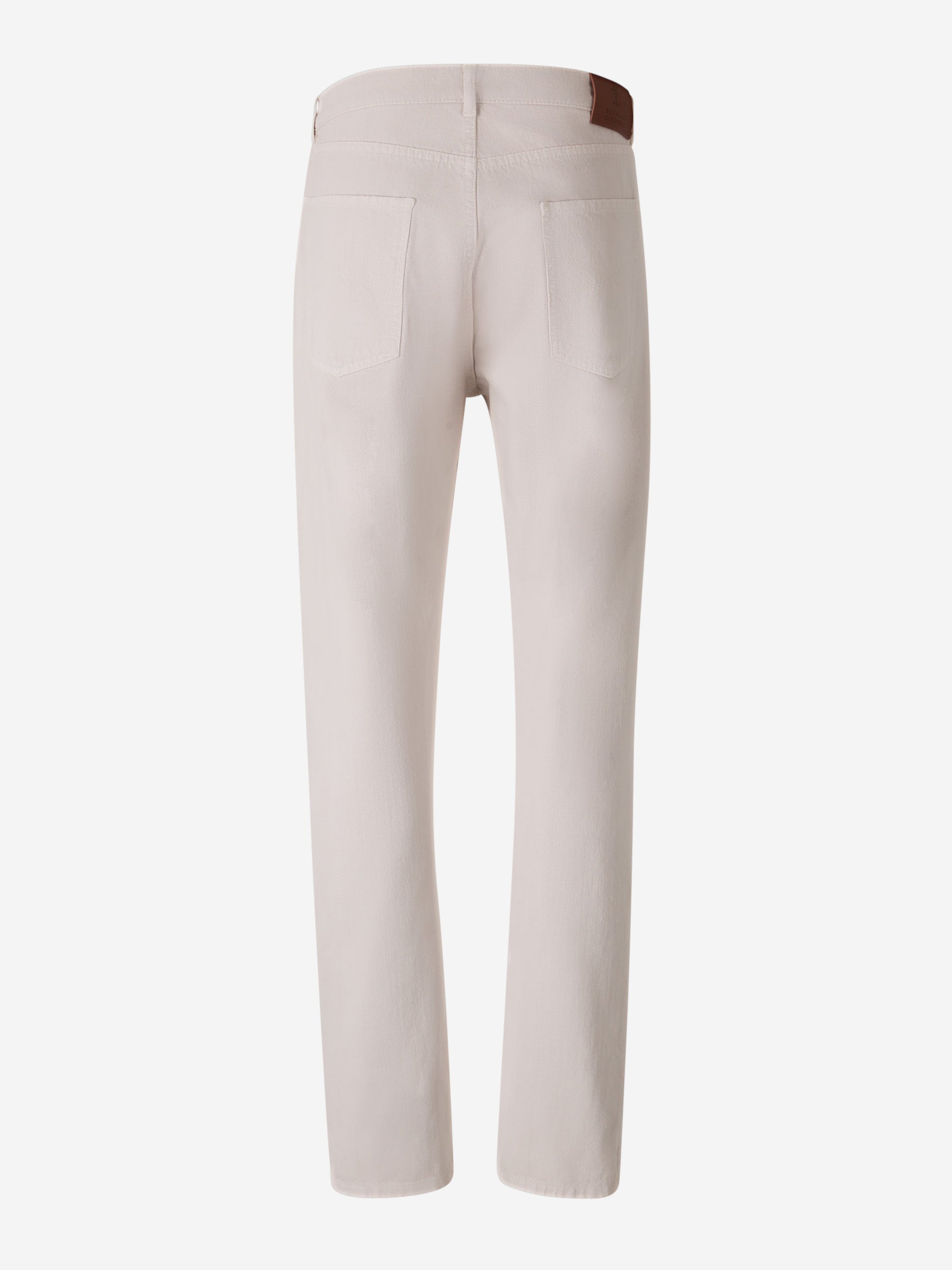 Brunello Cucinelli Jeans Iconic Fit color Beige sku 522-002671 01 - Foto 2