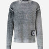 Acne Studios Jersey Punto Algodón color Blanco y Negro sku 542-002375 01 - Foto 1