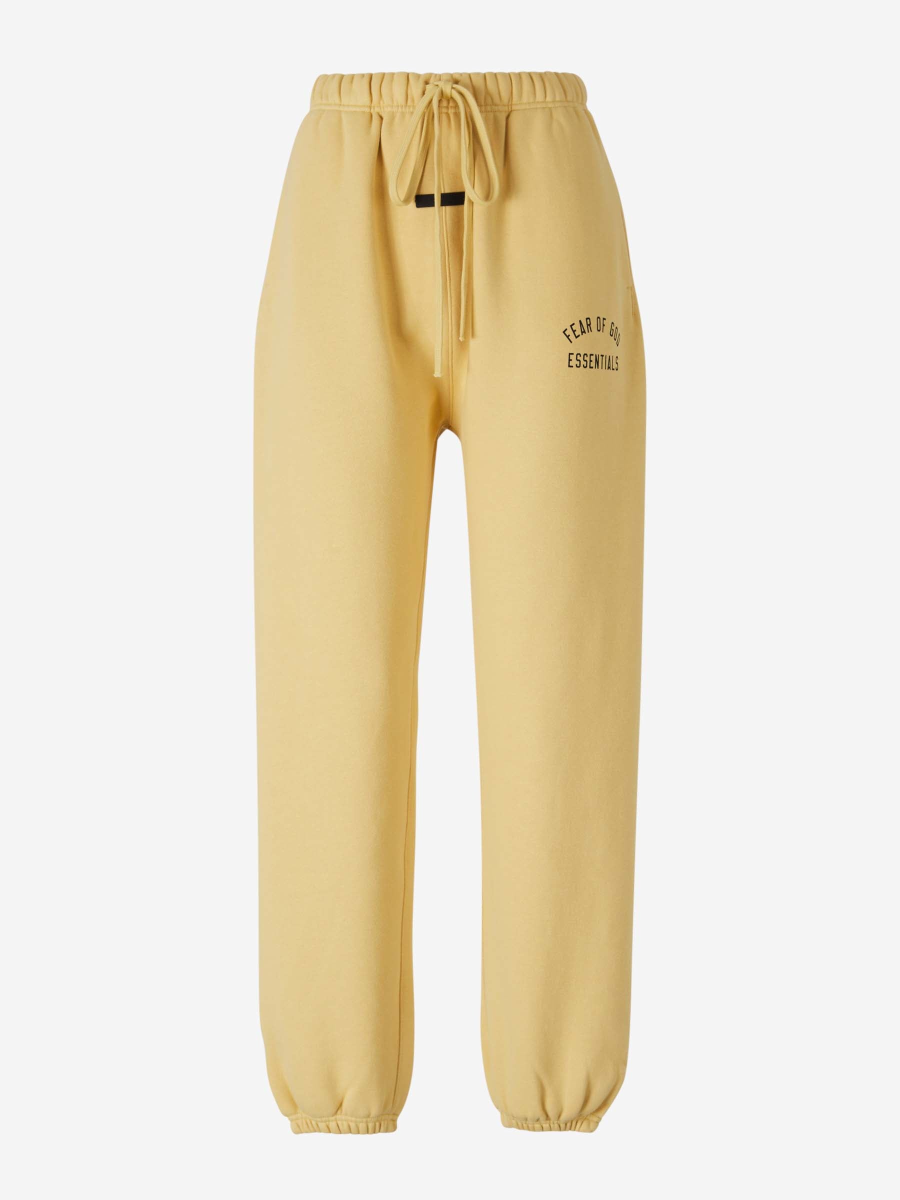 Fear of God Essentials Joggers Algodón Logo color Amarillo sku 761-003648 02 - Foto 1