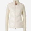 Moncler Cárdigan Acolchado Logo color Crema sku 713-000322 02 - Foto 1