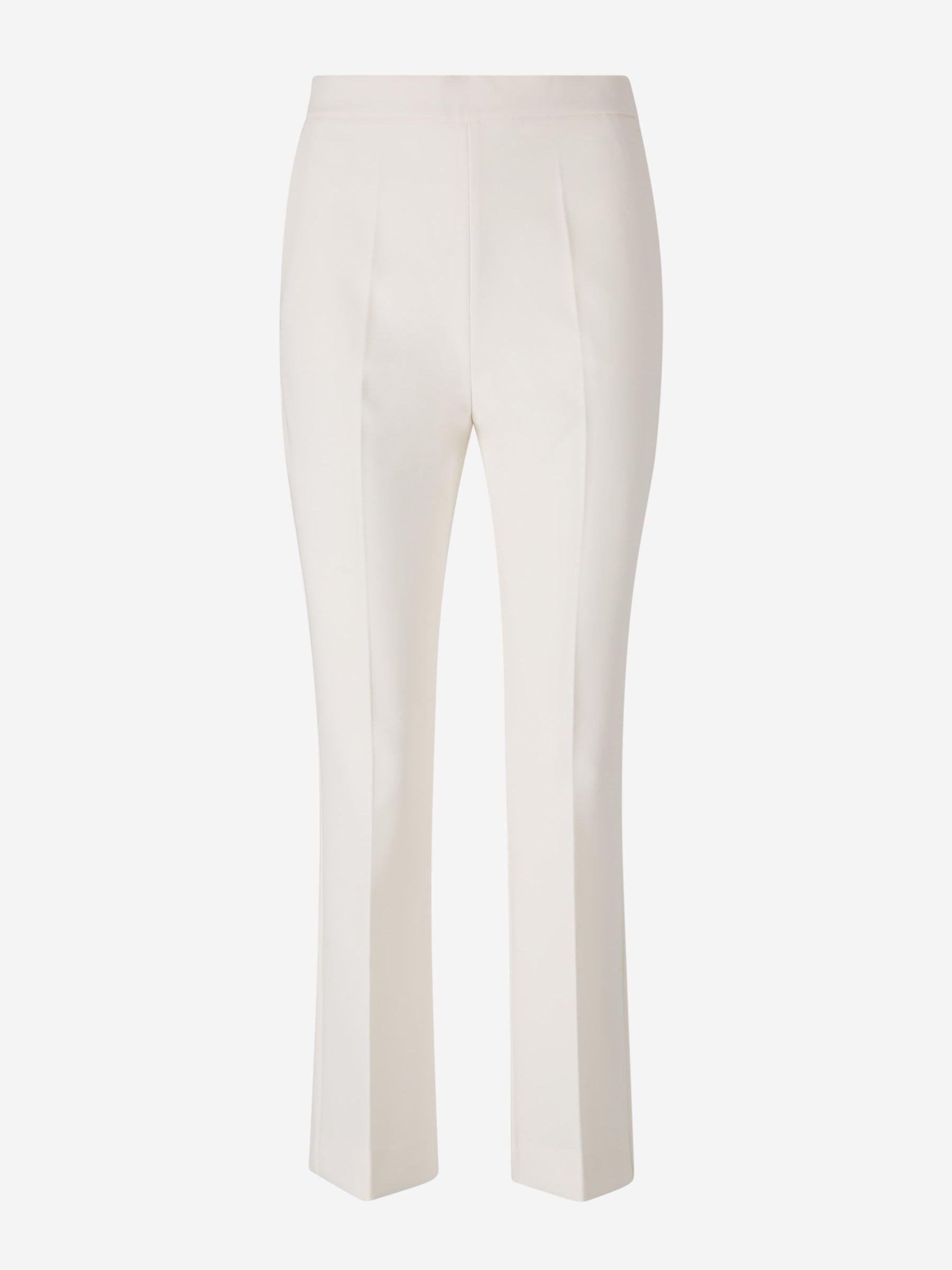 Max Mara Pantalones Formales Cropped color Marfil sku 761-003601 01