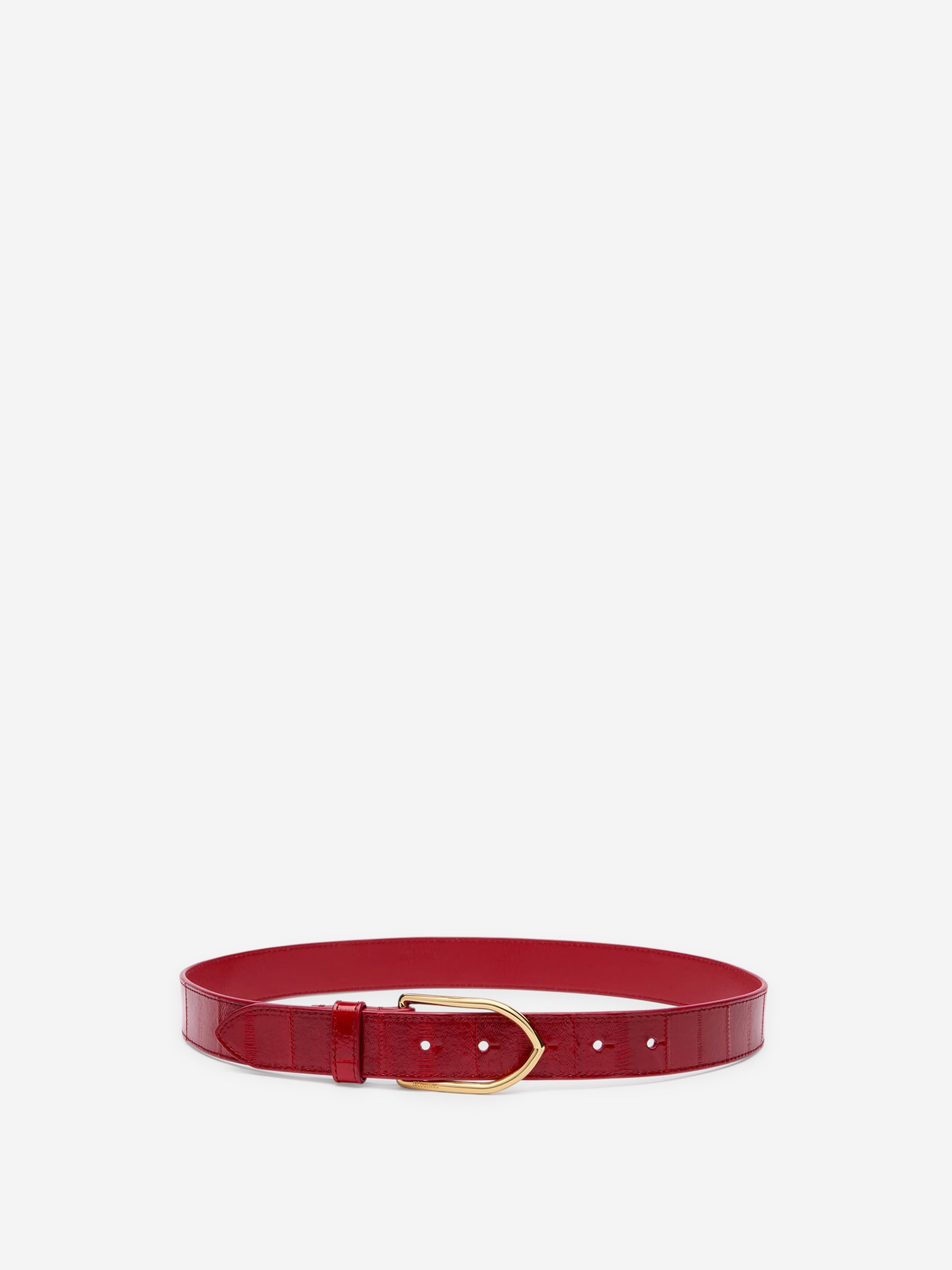 Jacquemus Cinturón La ceinture Bambino color Rojo sku 830-000353 01 - Foto 1