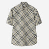 Burberry Camisa Motivo Cuadros color Taupe sku 532-000582 01 - Foto 1