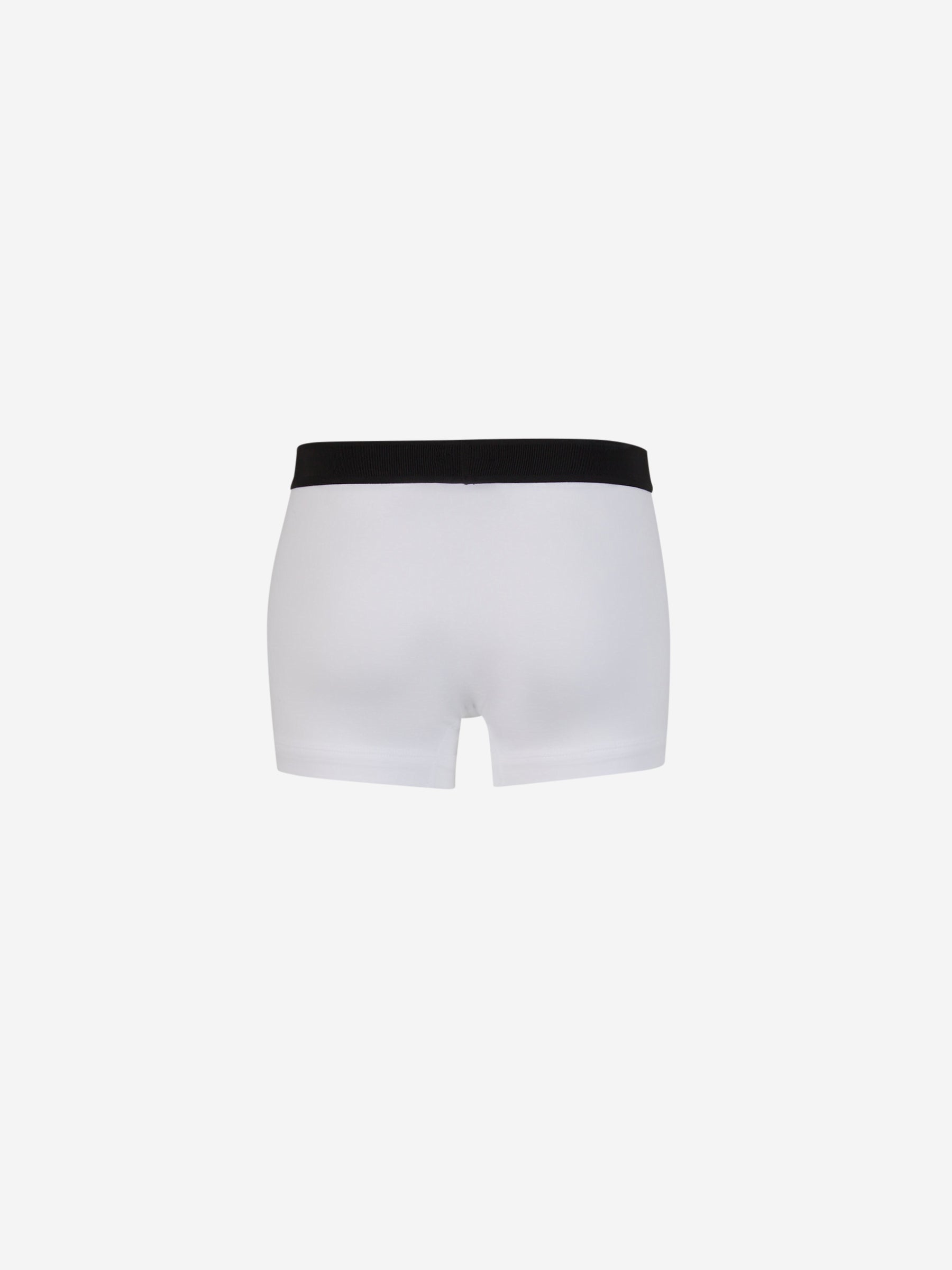 Tom Ford Boxer Algodón Logo color Blanco sku 652-000099 03 - Foto 2