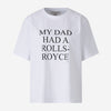 Victoria Beckham Camiseta 'My Dad Had A Rolls-Royce' color Blanco sku 782-001587 01 - Foto 1