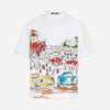 Jacquemus Camiseta Le T-Shirt Capri Cars color Blanco sku 553-003905 00 - Foto 1