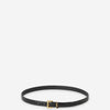 Saint Laurent Cinturón Piel Logo color Negro sku 830-000363 01 - Foto 1