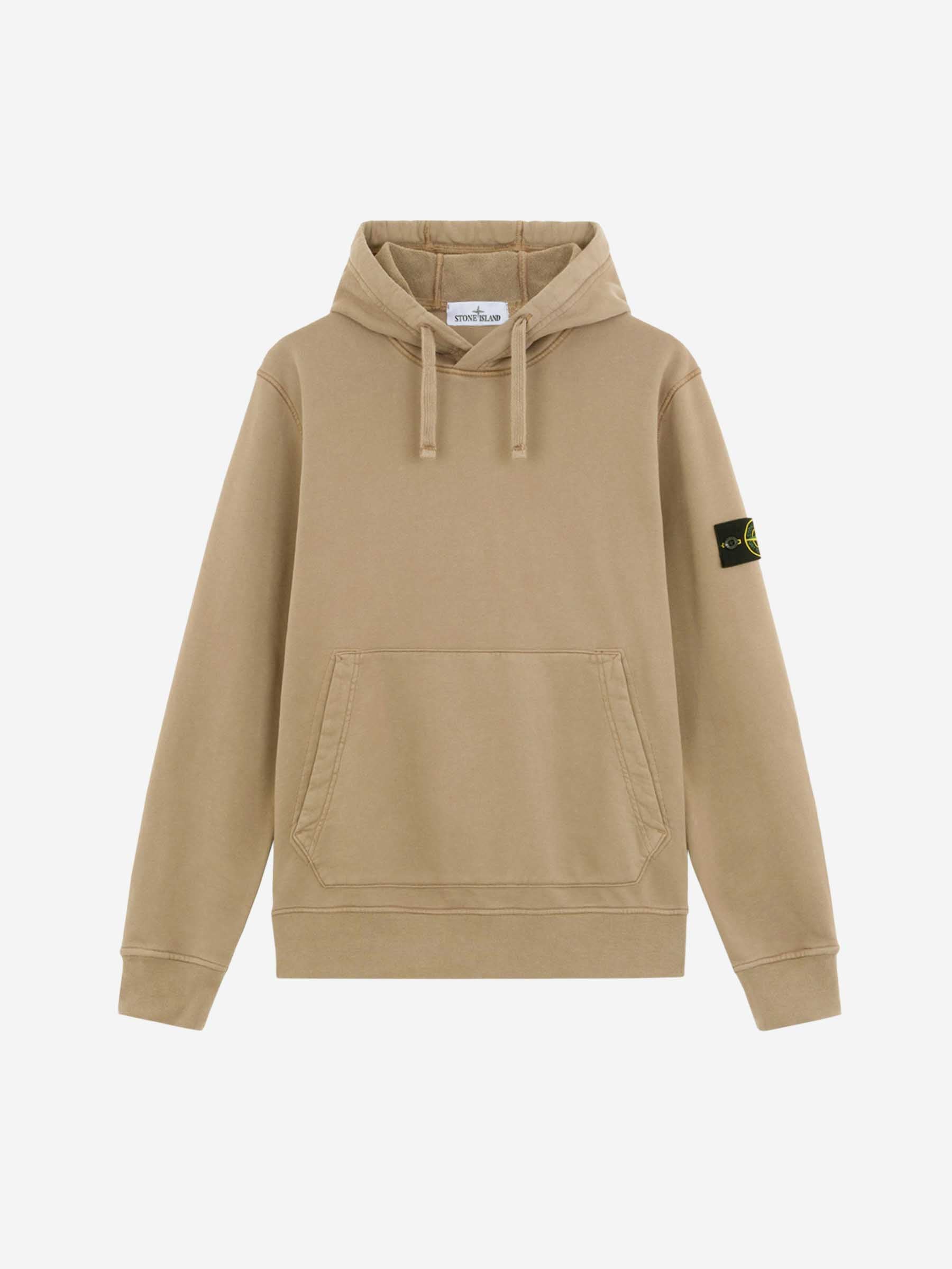 Stone Island Sudadera Logo Parche color Beige sku 545-001655 02 - Foto 1