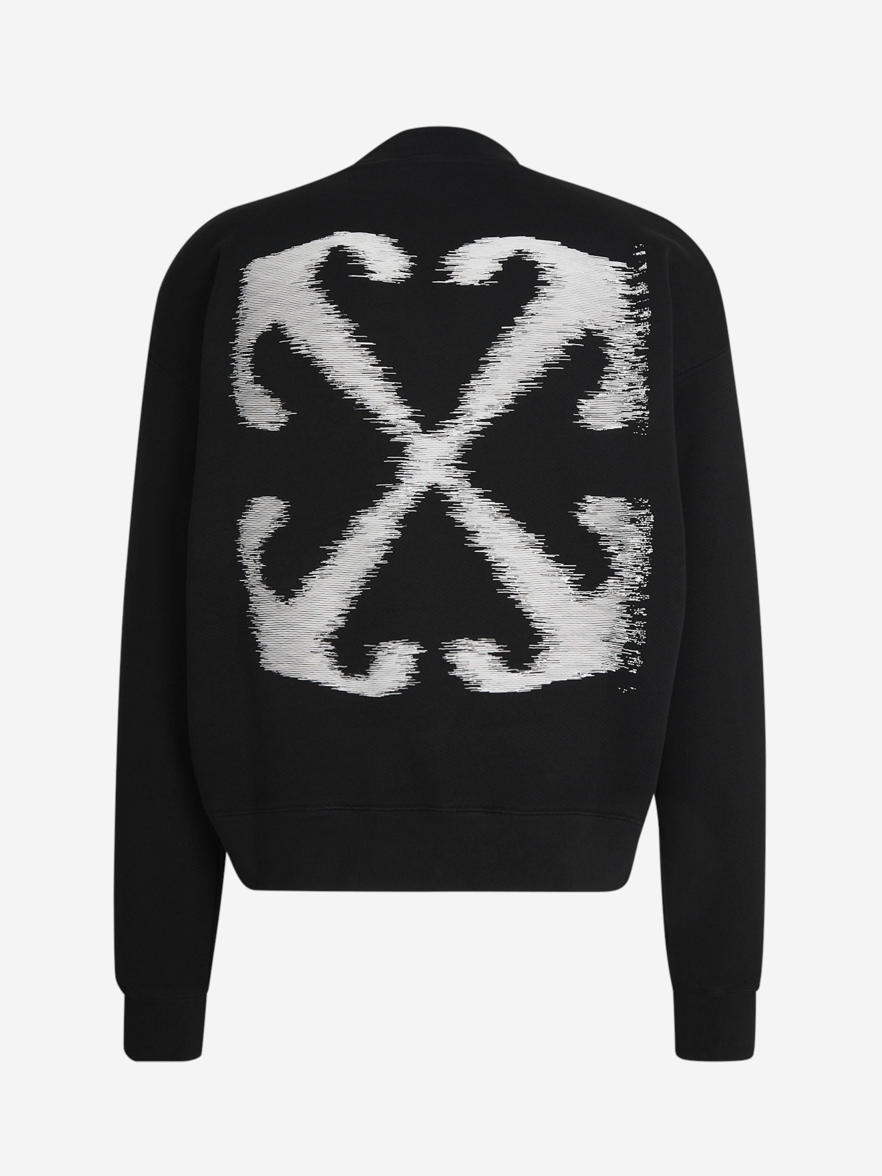 Sudadera off white negra online