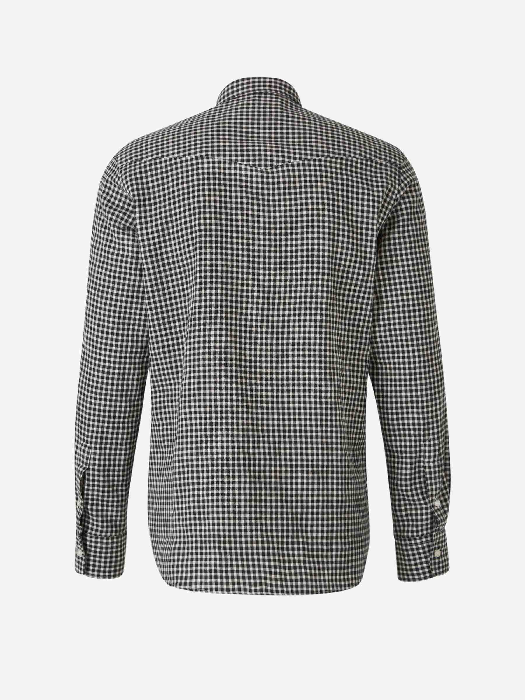 Officine Générale Camisa Lipp Jap color Negro sku 531-006343 01 - Foto 2