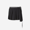 Acne Studios Falda Mini Plisada color Negro sku 750-001505 01 - Foto 1