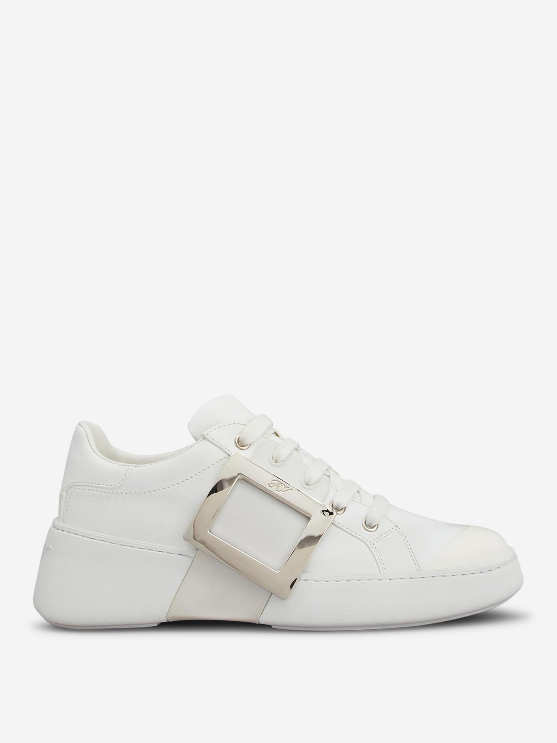 Roger Vivier Sneakers Viv' Skate color Blanco sku 800-005359 01 - Foto 1