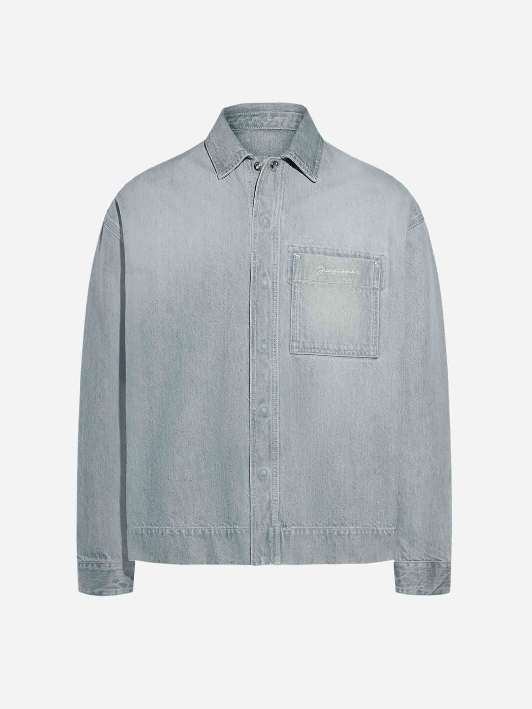 Jacquemus Camisa Denim de-Nîmes color Gris Claro sku 531-006319 01 - Foto 1