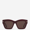 Tom Ford Gafas de Sol Luna color Burdeos sku 860-001111 01 - Foto 1