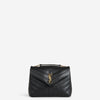 Saint Laurent Bolso de Hombro Loulou Small color Negro sku 810-007811 01 - Foto 1