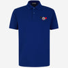 Moncler Polo Piquet Algodón color Azul Cobalto sku 552-001420 02 - Foto 1