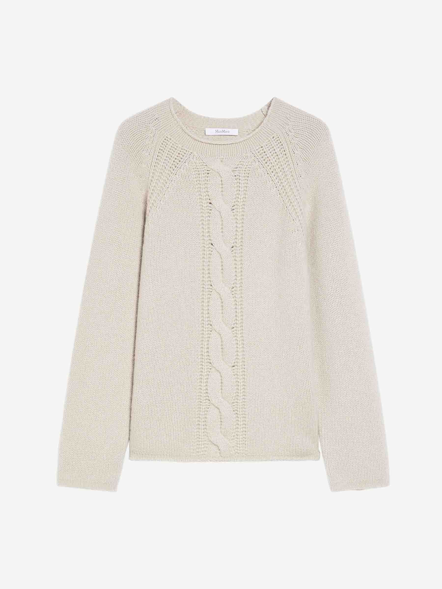 Max Mara Jersey Punto Cashmere color Beige sku 711-003206 01 - Foto 1