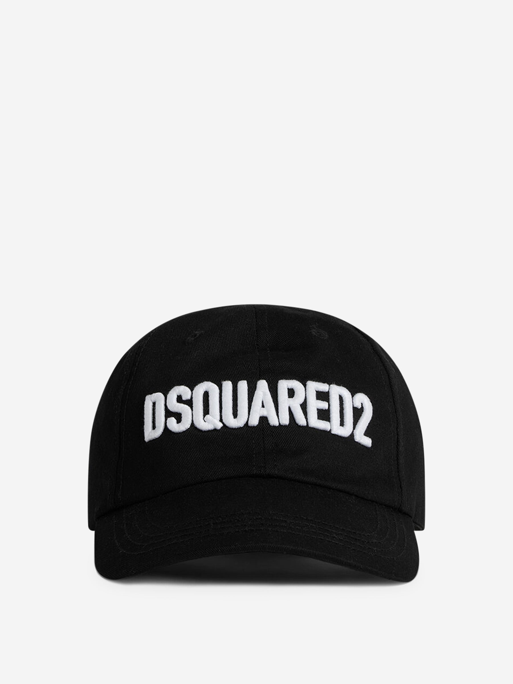 Dsquared2 Gorra Béisbol Logo Bordado color Blanco y Negro sku 695-001575 01 - Foto 1