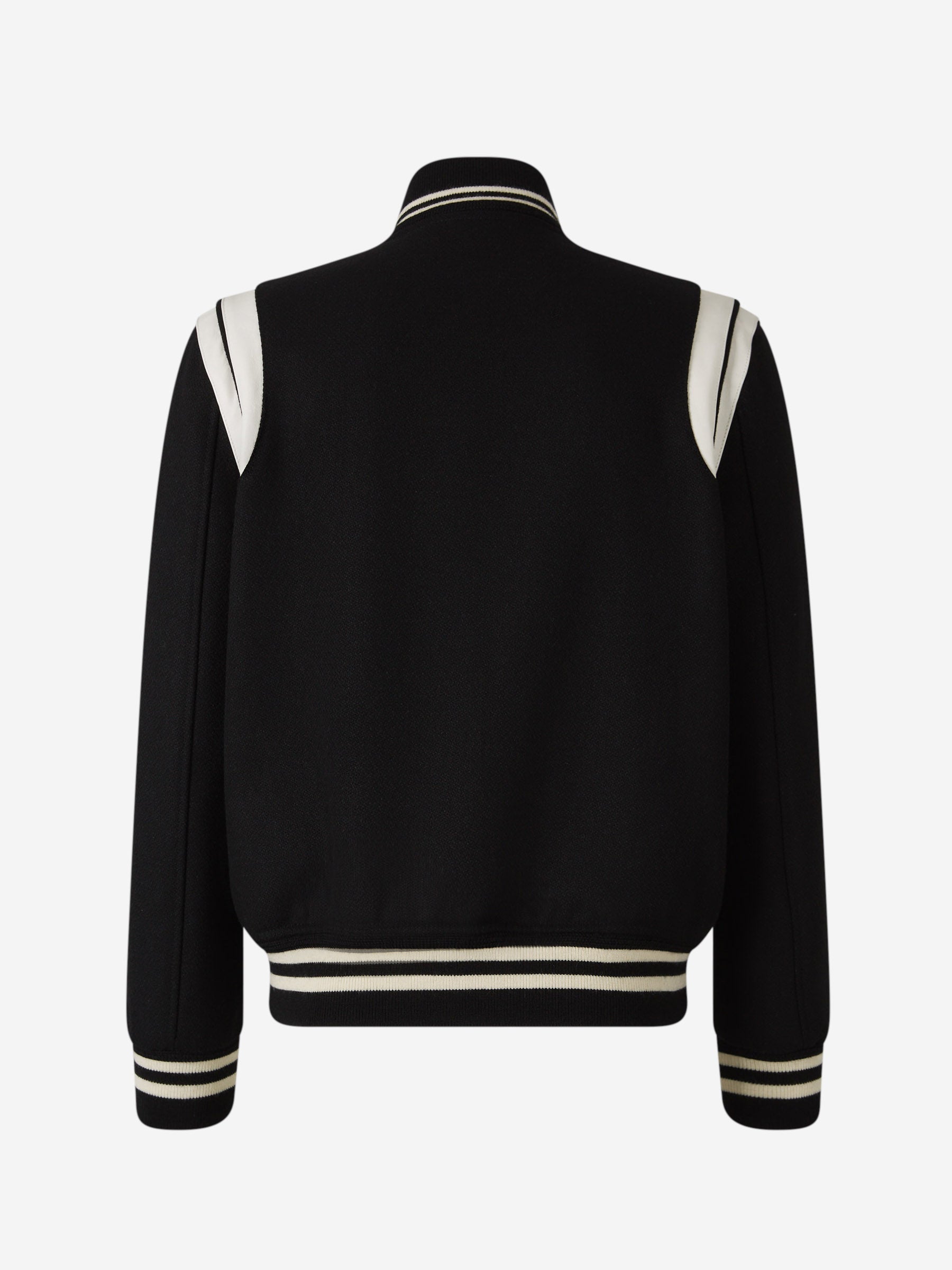 Saint Laurent Chaqueta Bomber Teddy color Negro sku 512-002395 01 - Foto 2