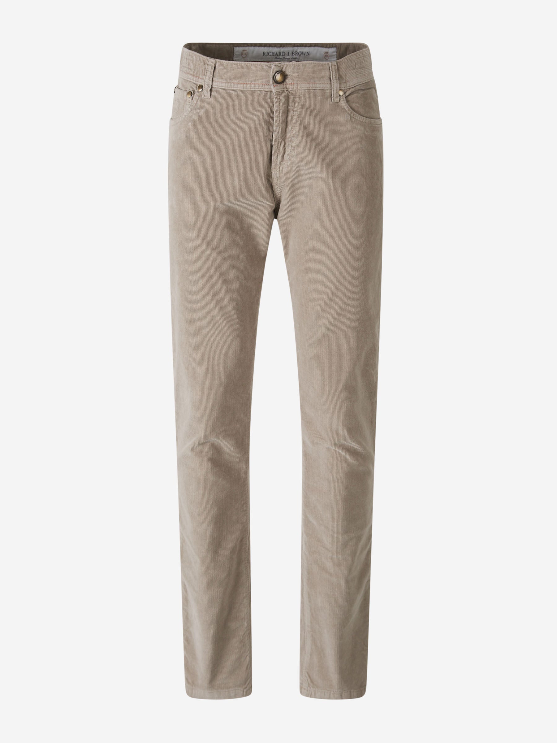 Richard J. Brown Pantalones 5 Bolsillos color Beige sku 522-002706 04 - Foto 1