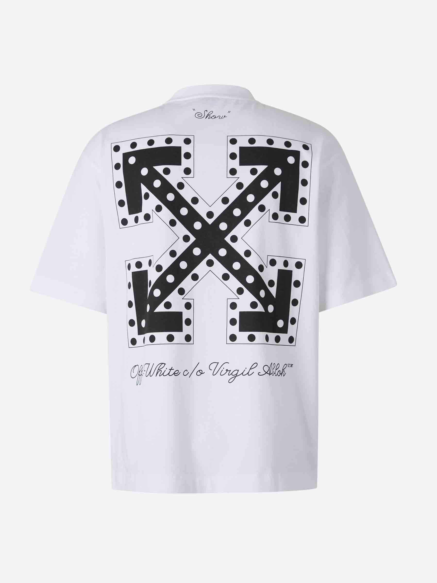 Camiseta off white blanca online