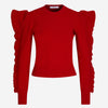 Max Mara Jersey Punto Hombreras color Rojo sku 711-003205 01 - Foto 1