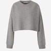 Acne Studios Cárdigan Cropped Lana color Gris Piedra sku 711-003191 02 - Foto 1