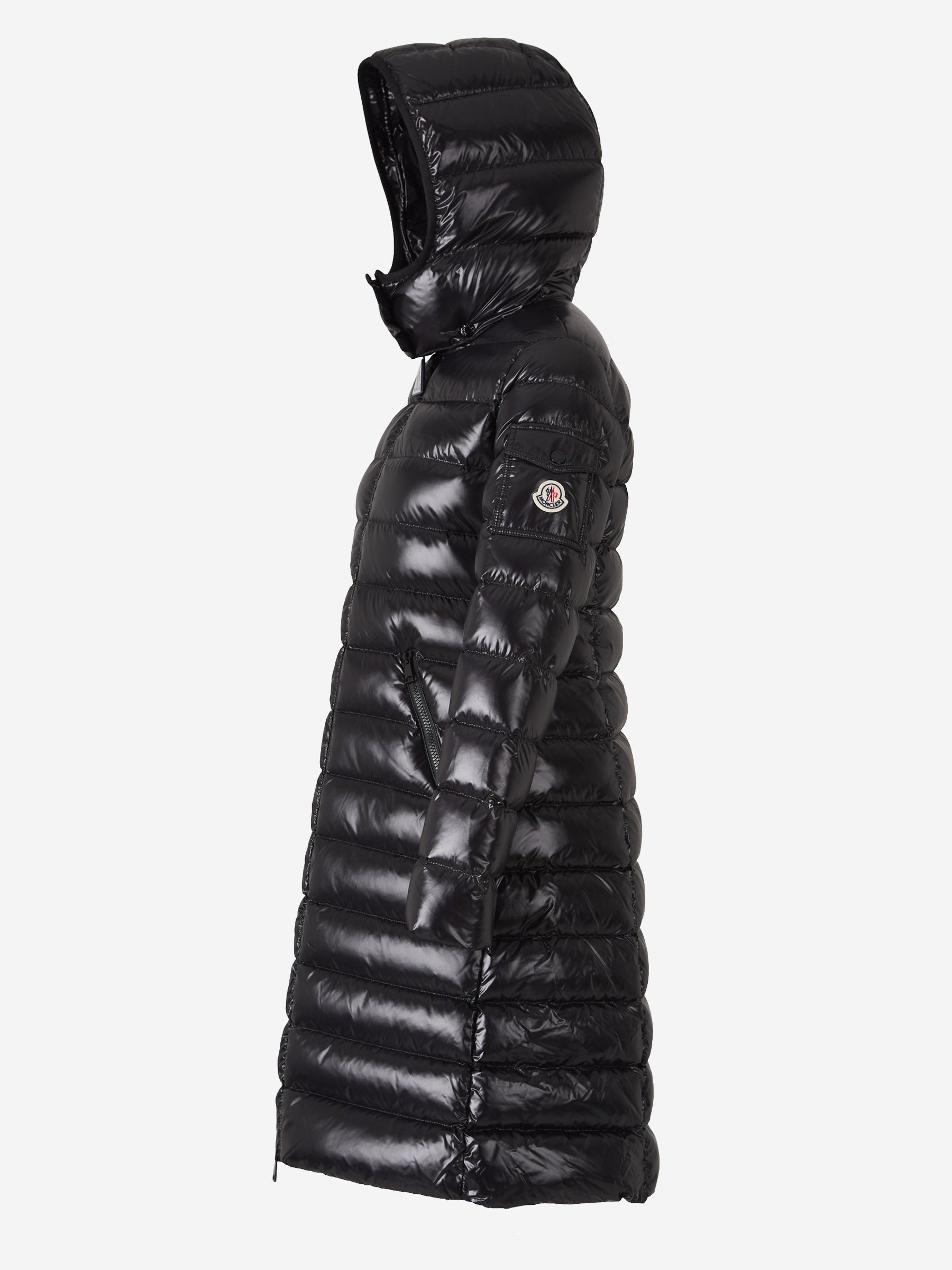 Moncler Abrigo Acolchado Moka color Negro sku 774-000497 01 - Foto 2