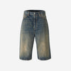 Acne Studios Bermudas Denim Oversize color Azul Denim Oscuro sku 523-001051 01 - Foto 1