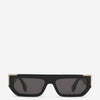 Palm Angels Gafas de Sol Golden color Negro sku 614-002902 01 - Foto 1