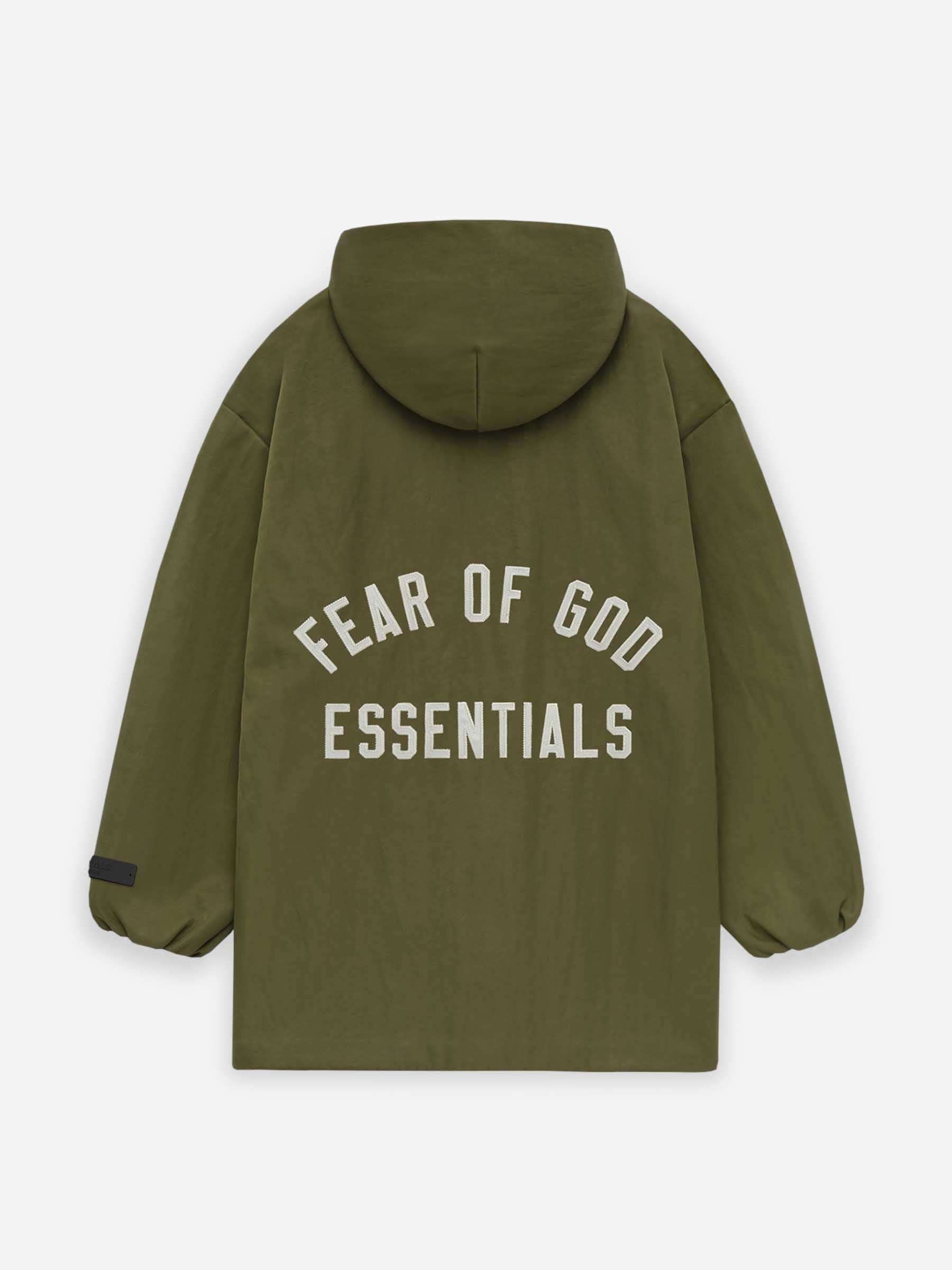 Fear of god green jacket best sale