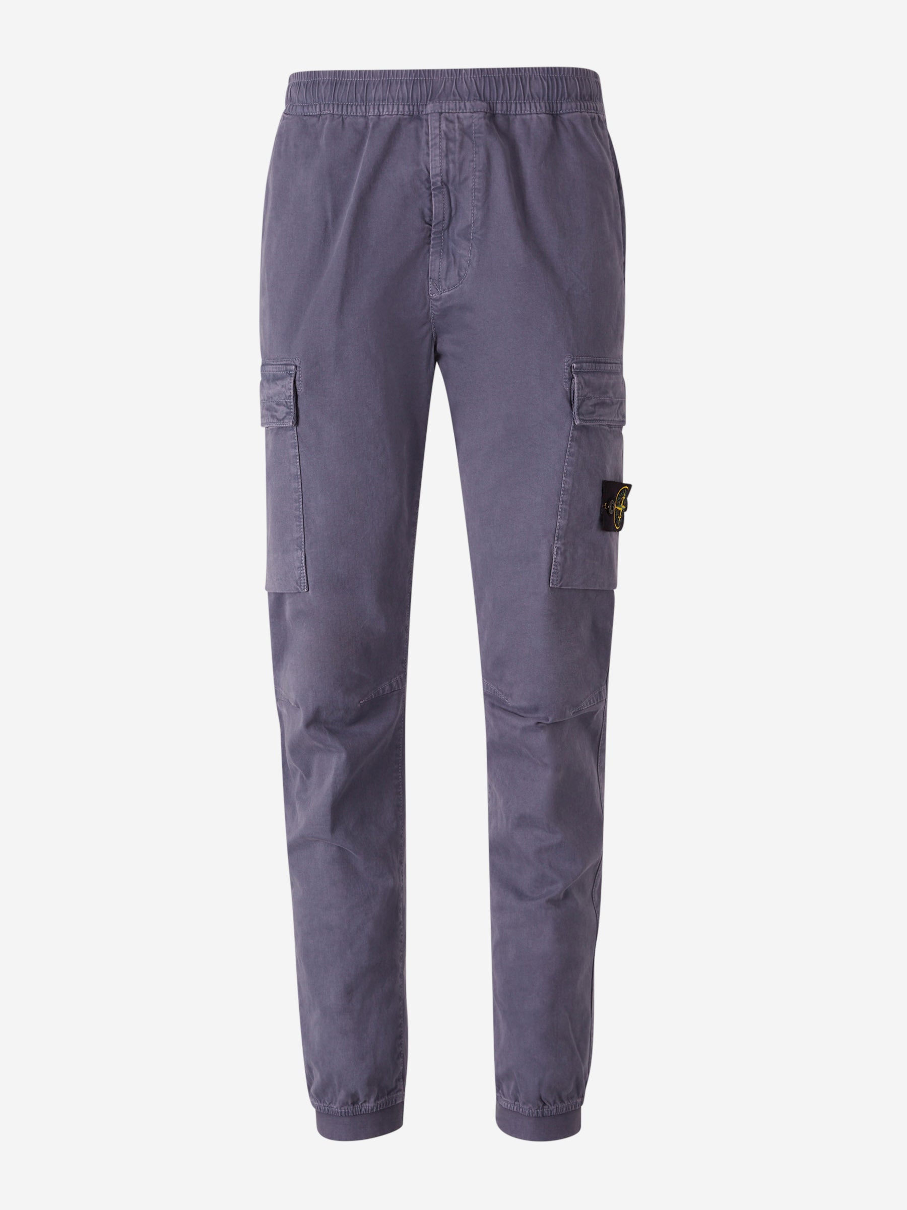 Stone Island Joggers Cargo Logo color Azul sku 521-003121 02 - Foto 1