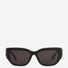 Balenciaga Gafas de Sol Rectangulares Bossy Cat color Negro sku 614-002876 02 - Foto 1