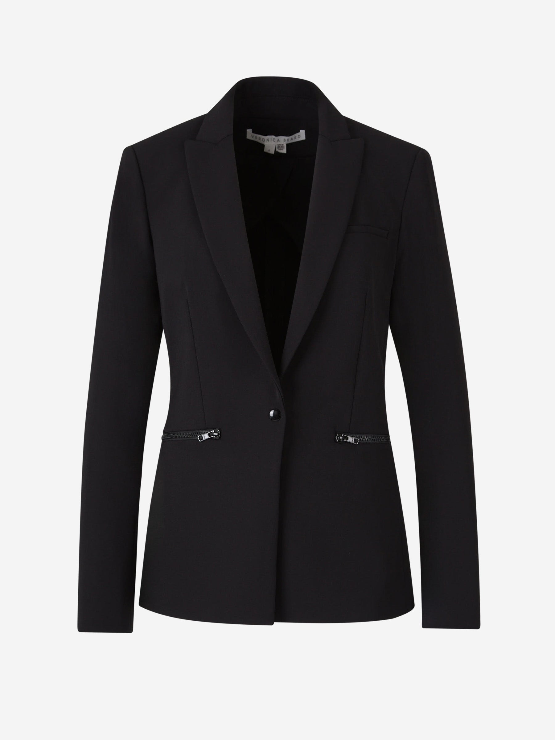 Veronica Beard Blazer Scuba Nylon color Negro sku 741-002165 01 - Foto 1