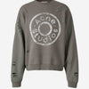 Acne Studios Sudadera Logo Descosidos color Gris Antracita sku 545-001689 03 - Foto 1