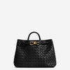 Bottega Veneta Bolso Bandolera Andiamo S color Negro sku 810-007600 01 - Foto 1