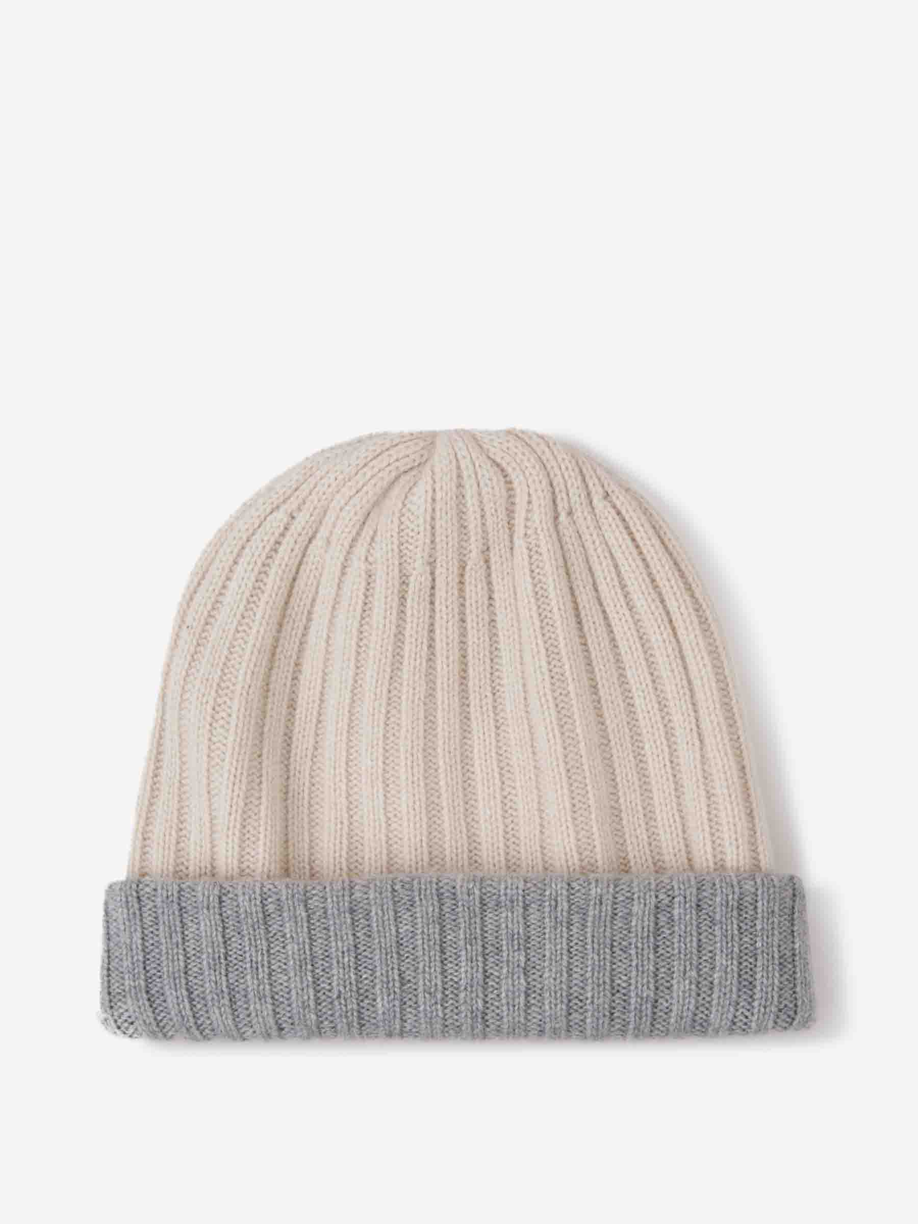 Fedeli Gorra Punto Cashmere color Crema sku 695-001655 01 - Foto 2