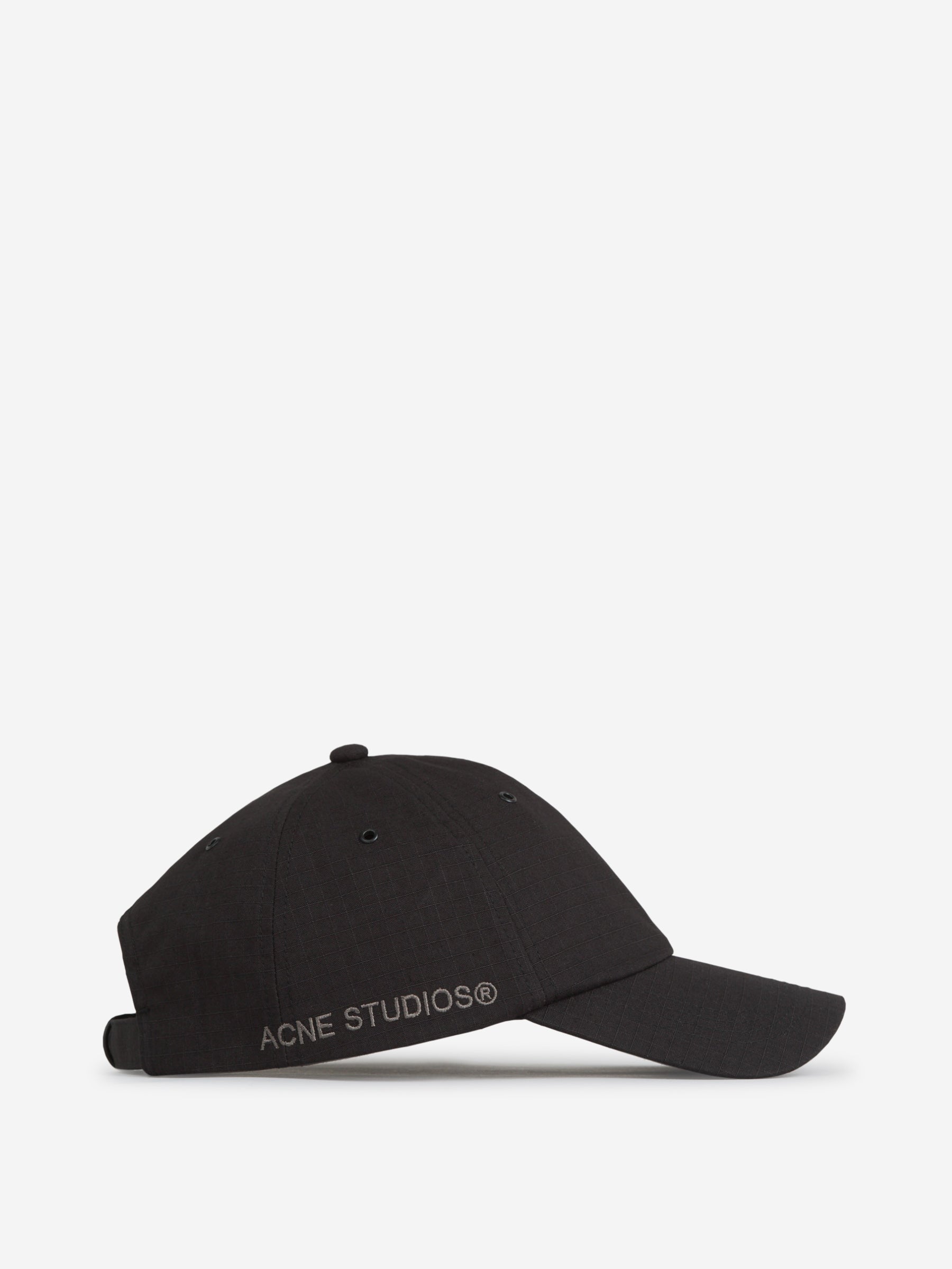 Acne Studios Gorra Baseball Logo color Negro sku 695-001532 01 - Foto 2