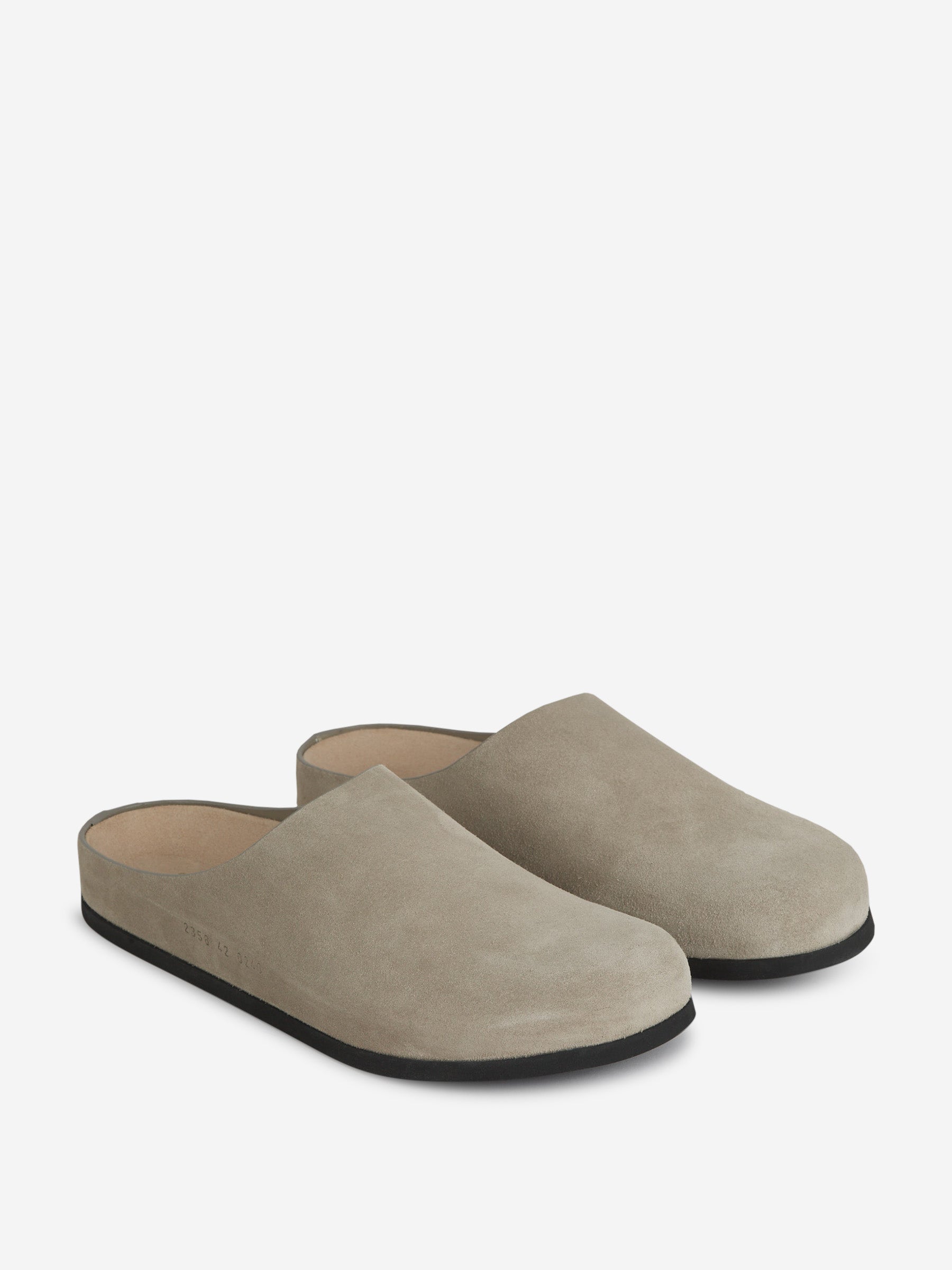 Common Projects Chanclas Piel Ante color Taupe sku 617-000120 01 - Foto 2